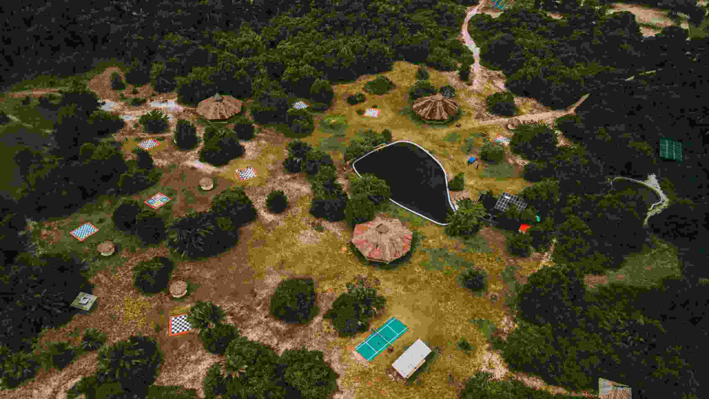 aerial view of Lekki Gardens