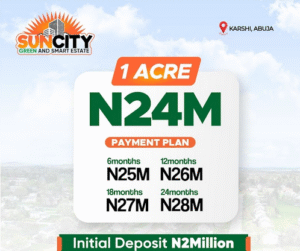 Sun City Land Price