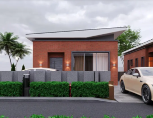 Aramide Bungalows Side View