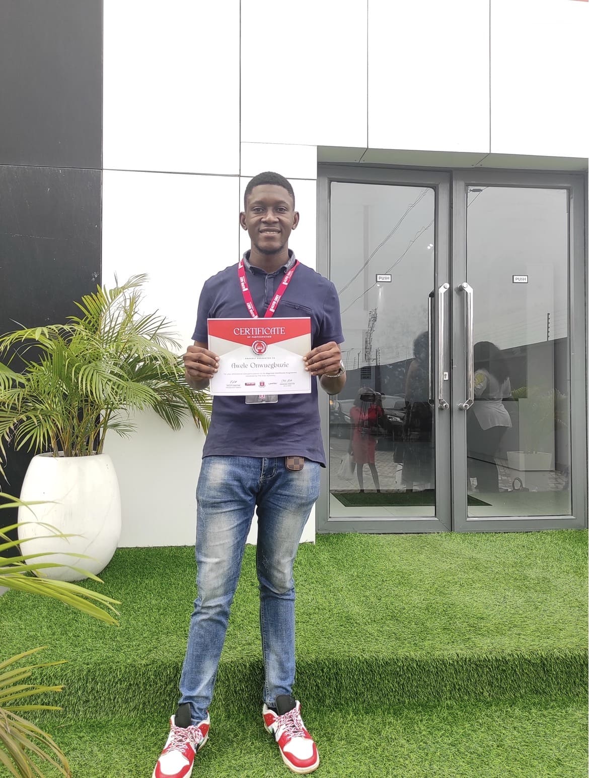 Awele Emmanuel in 2019